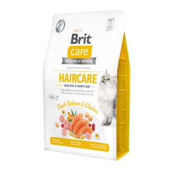 BRIT CARE ΓΑΤΑΣ GRAIN FREE HAIRCARE 2kg BRIT CARE ΓΑΤΑΣ GRAIN FREE HAIRCARE 2kg